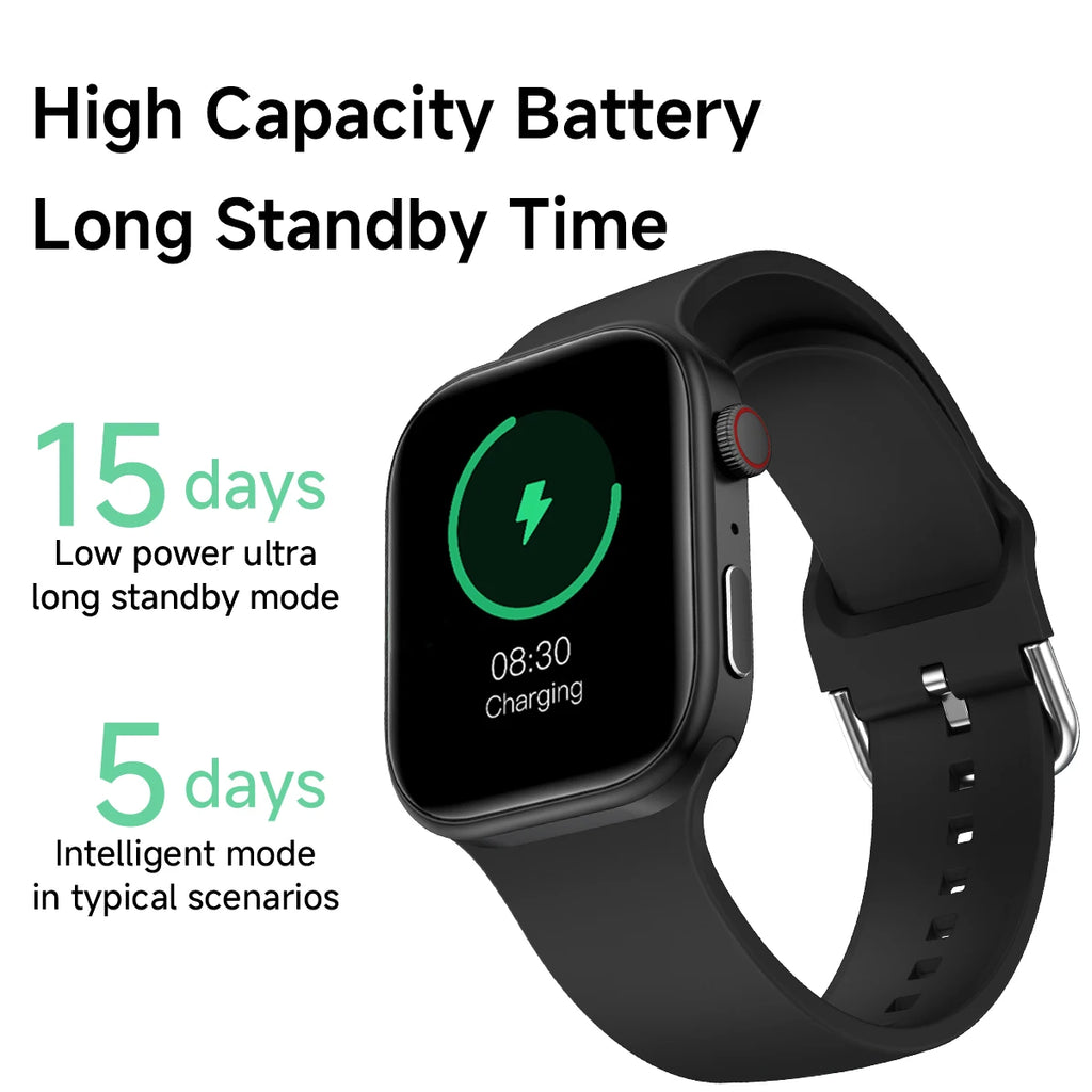 2025 Smart Watch 1.83" HD Screen Bluetooth Call Heart Rate Monitoring 120+ Sports Modes Waterproof for Men Woman Smartwatch Gift