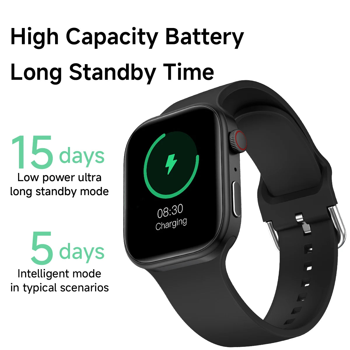 2025 Smart Watch 1.83" HD Screen Bluetooth Call Heart Rate Monitoring 120+ Sports Modes Waterproof for Men Woman Smartwatch Gift