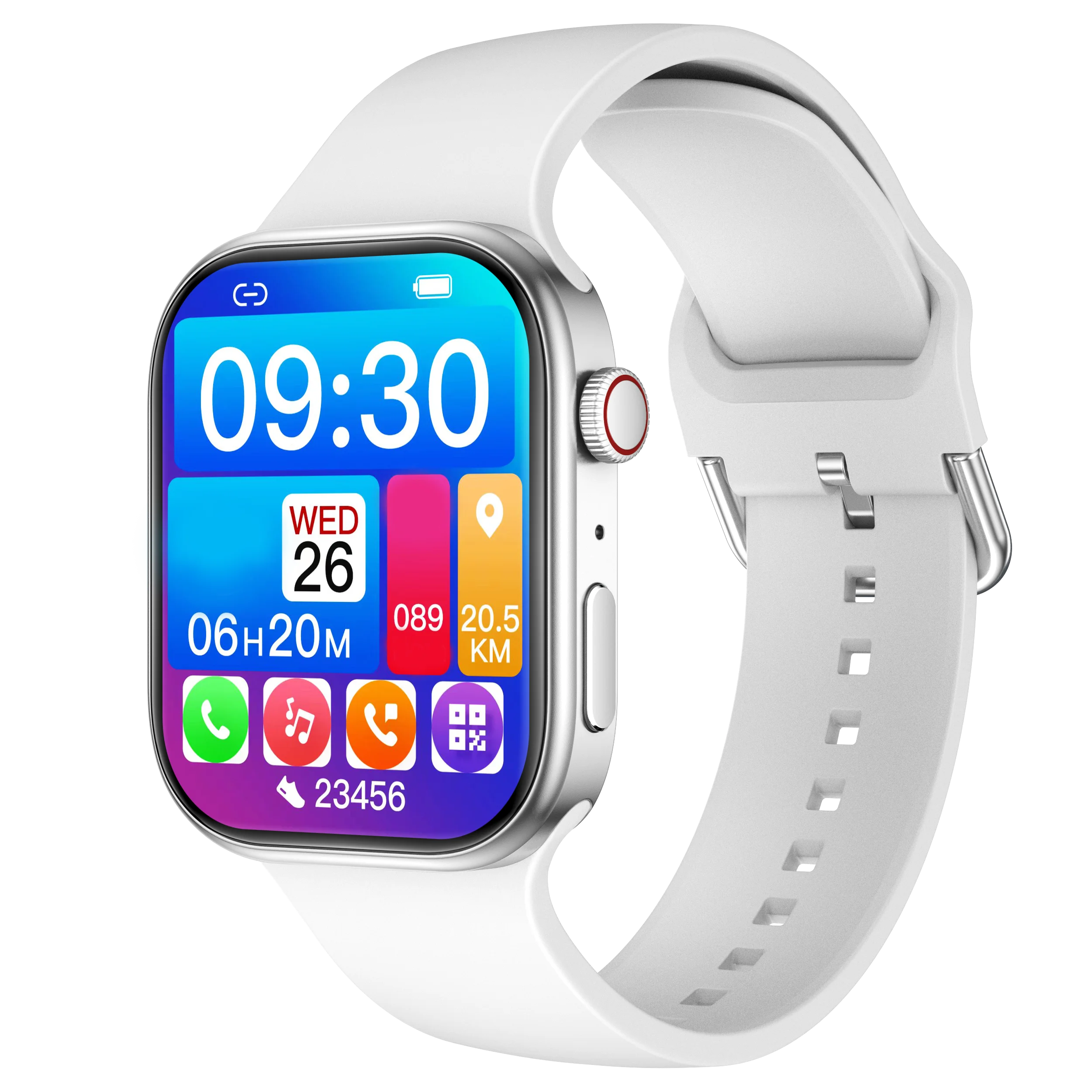 2025 Smart Watch 1.83" HD Screen Bluetooth Call Heart Rate Monitoring 120+ Sports Modes Waterproof for Men Woman Smartwatch Gift
